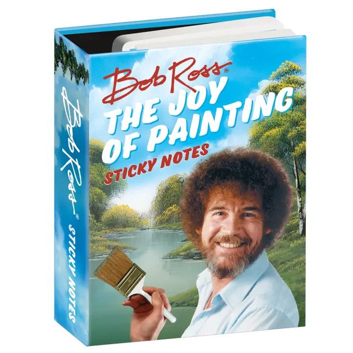 Bob Ross' Joy of Painting Sticky Notes
