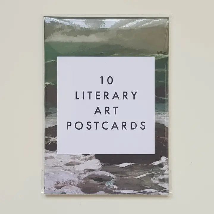 Postcard Set, Color: Book Cover Literary Art