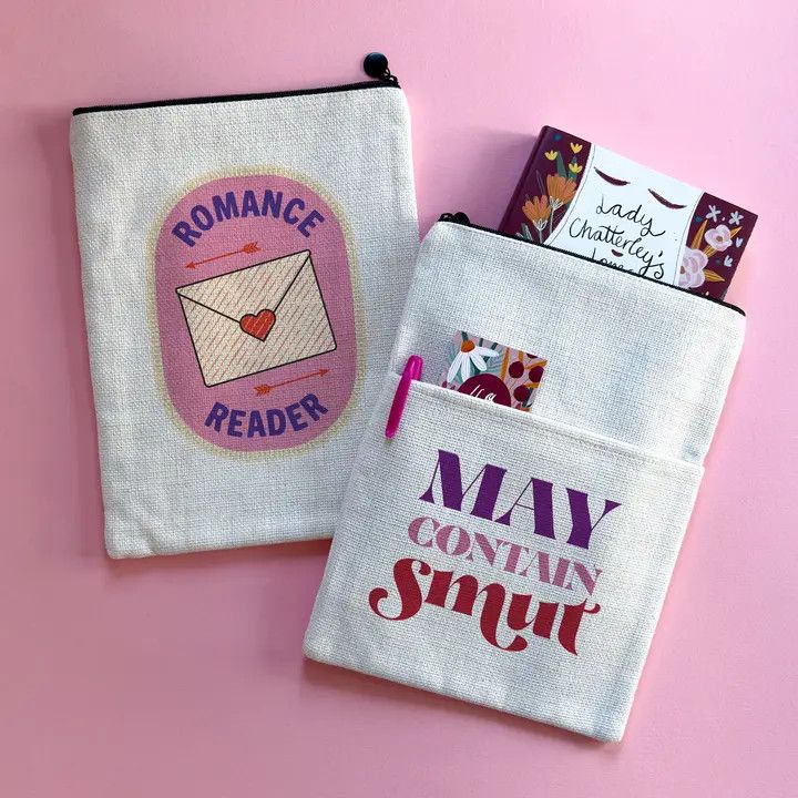 Book Sleeve, Color: Romance Reader/May Contain Smut