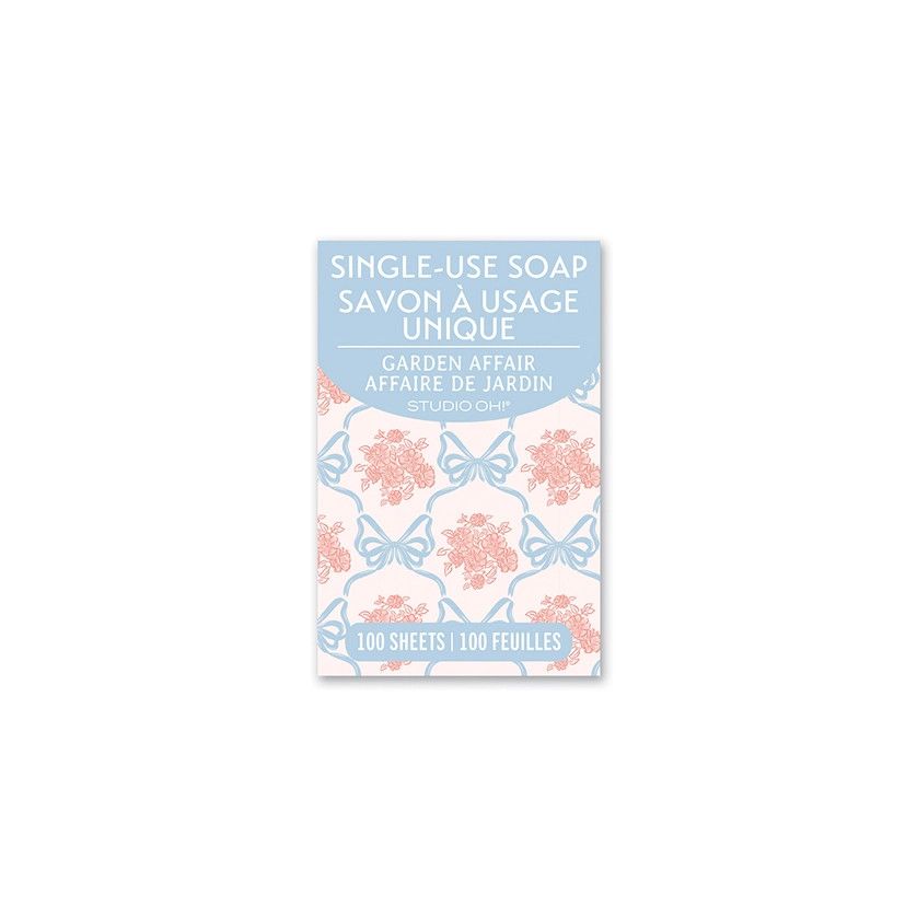 Single-Use Soap Sheets, Color: Garden Affair