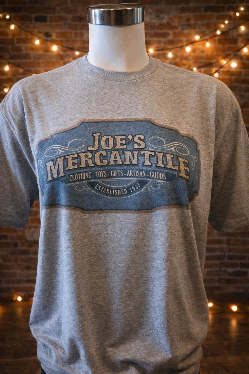 Joe's Mercantile Logo SS Tee
