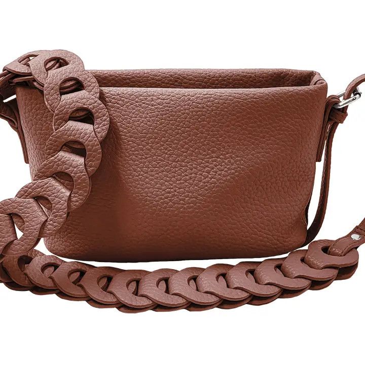 Daisy Crossbody with Braided Shoulder Strap