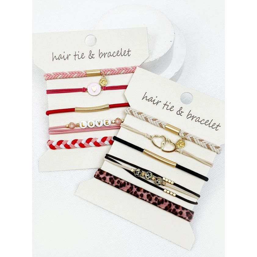 Boho Inspired Hair Tie Bracelets