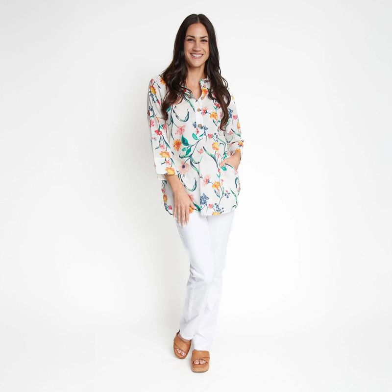 Tessa 3/4 Sleeve Tunic Top