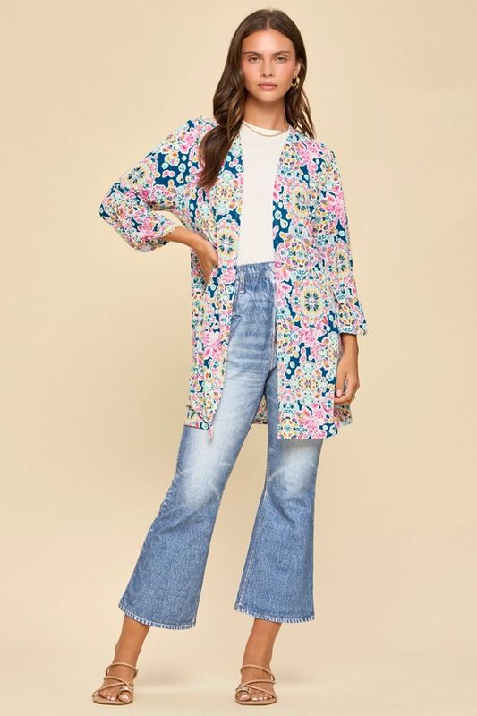 Open Front Cardigan