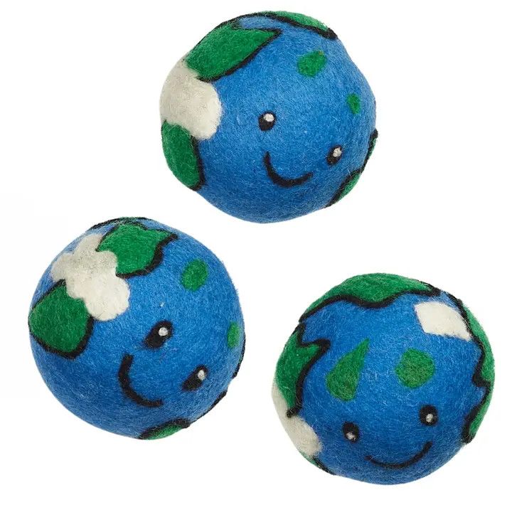 Wool Dryer Balls, set of 3