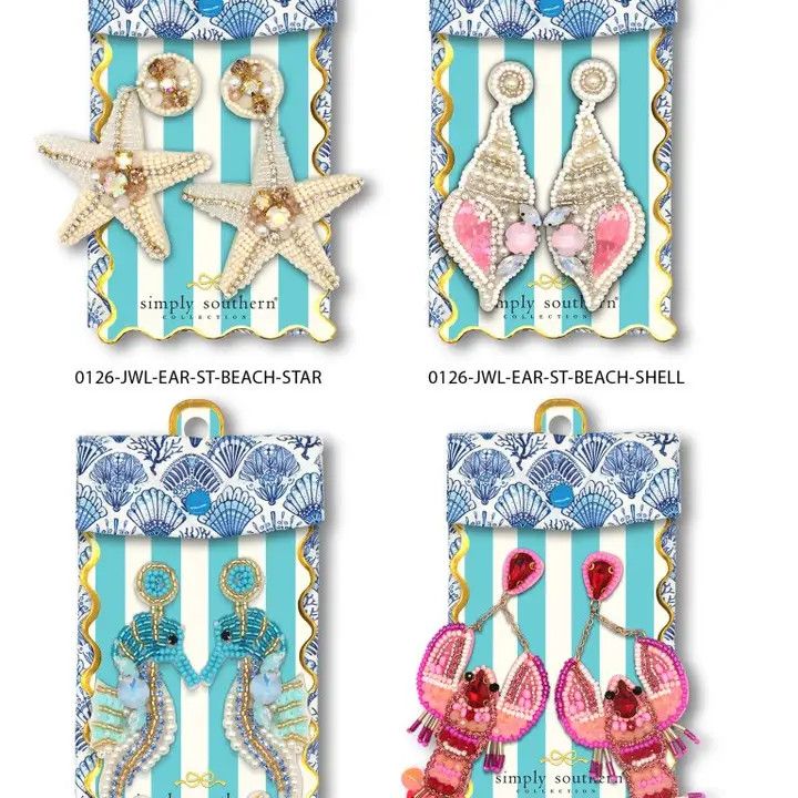 Statement Beaded Earring