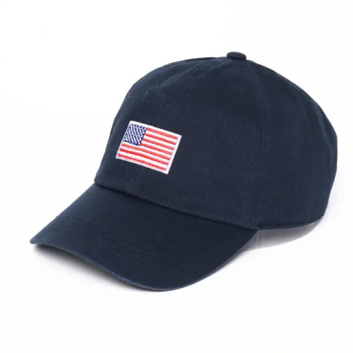 American Flag Embroidery Baseball Cap
