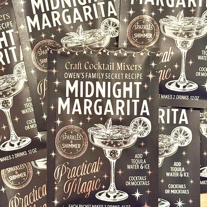 Midnight Sparkly Margarita Craft Cocktail Mixer 12oz