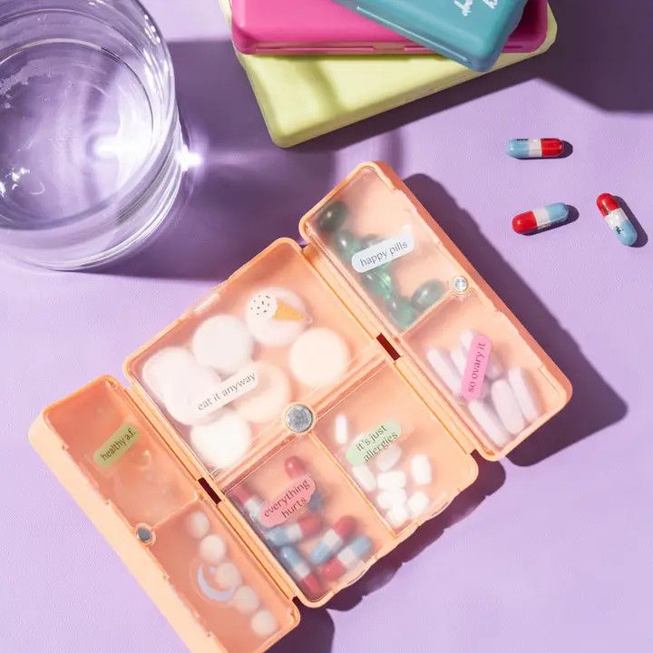 Everything's Fine Pill &amp; Vitamin Case