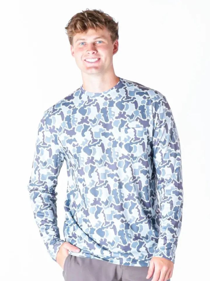 Long Sleeve Camo Tee