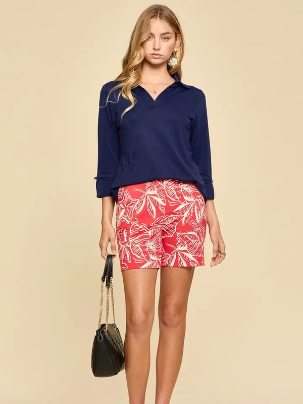 Sun Cool Printed Shorts