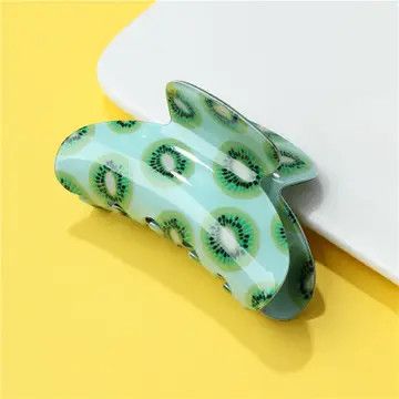 Kiwi Hair Claw Clip