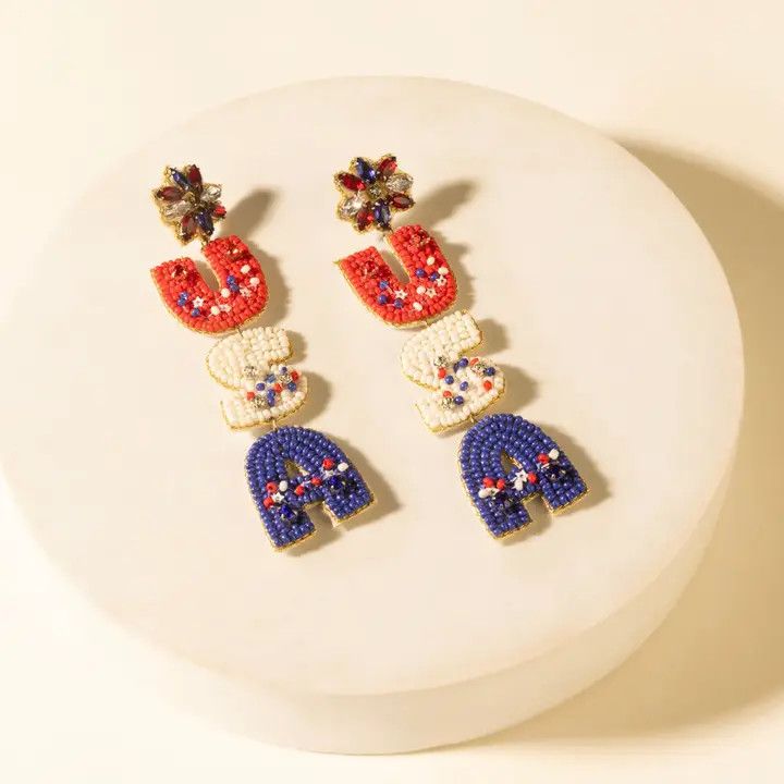 True Grit Charm Earrings in Rodeo Mix