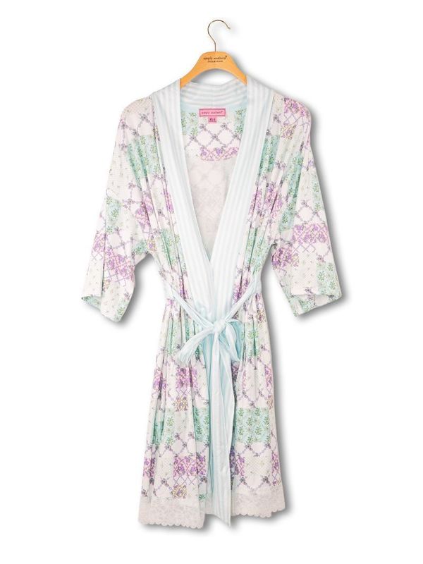 Patterned Long Robe