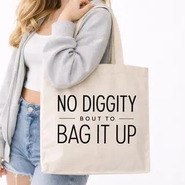 Bag It Up Everyday Canvas Tote Bag