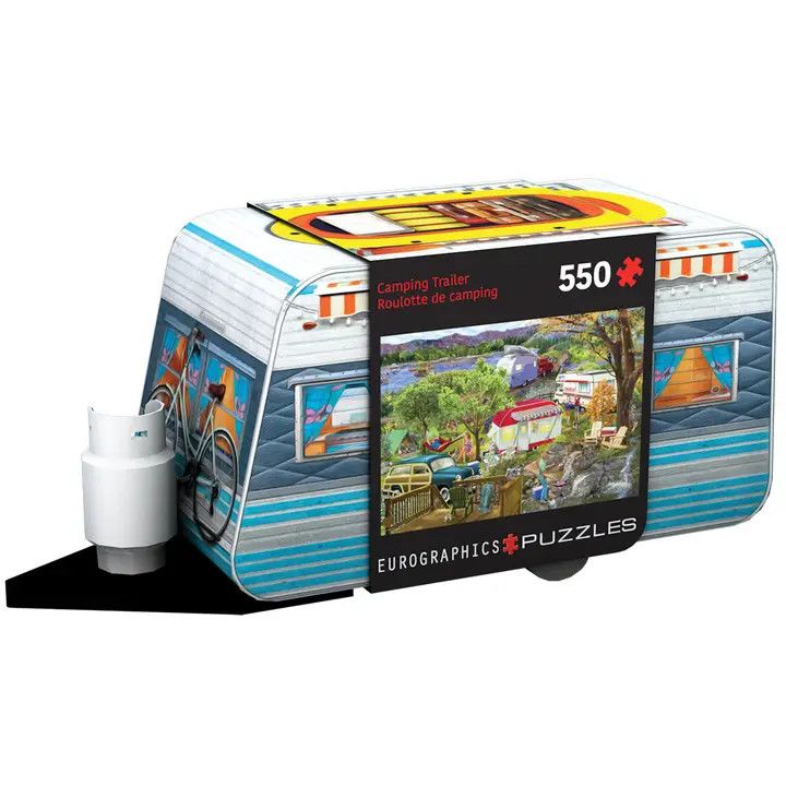 Camping Trailer Tin, 550 Pieces
