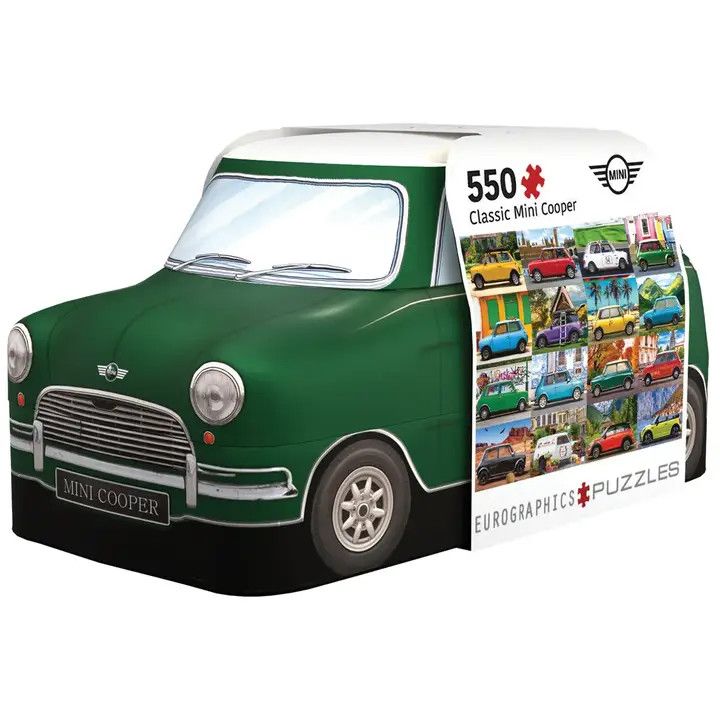 Classic Mini Cooper Tin, 550 Pieces