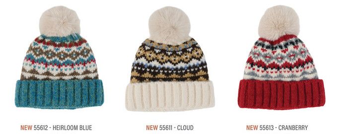 Aspen Fair Isle Pom Beanie