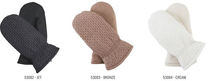 Shay Chevron Mittens