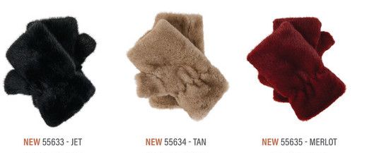 Elli Faux Fur Fingerless Glove