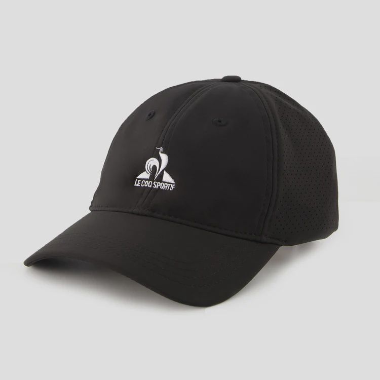 Le Coq Sportif Tennis Cap - Black