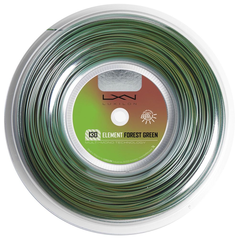 Luxilon Element Forest green Tennis String 200m Reel