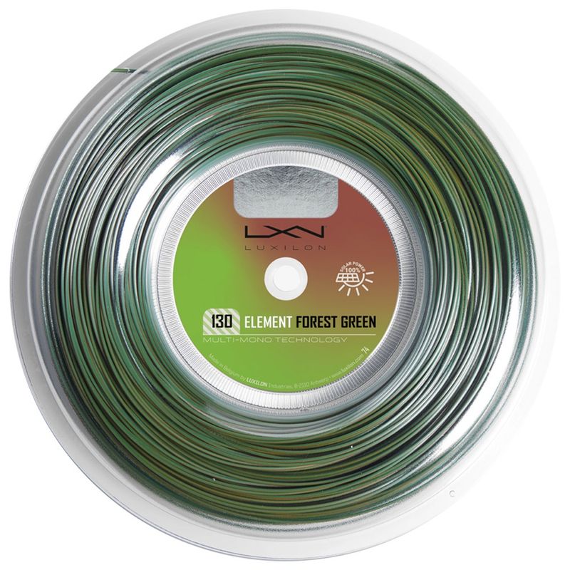 Luxilon Element Forest green Tennis String 200m Reel