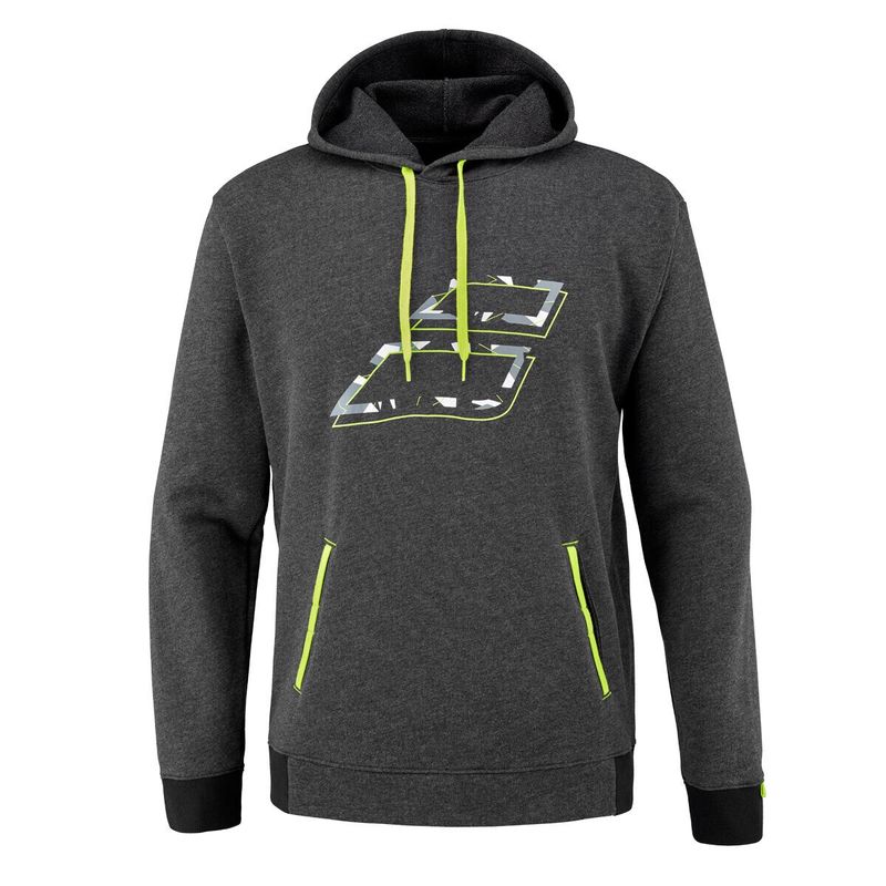 Babolat Aero Hood Sweat Top - Black/Heather