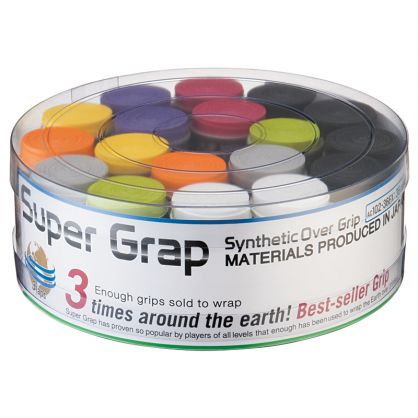 Yonex Wet Super Grap Assorted Colours - 36 Pack
