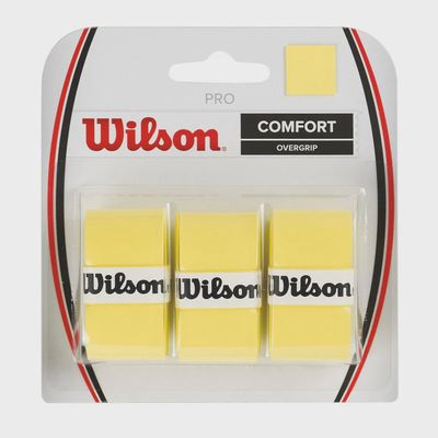 Wilson Pro Comfort Overgrip Yellow - 3 Pack