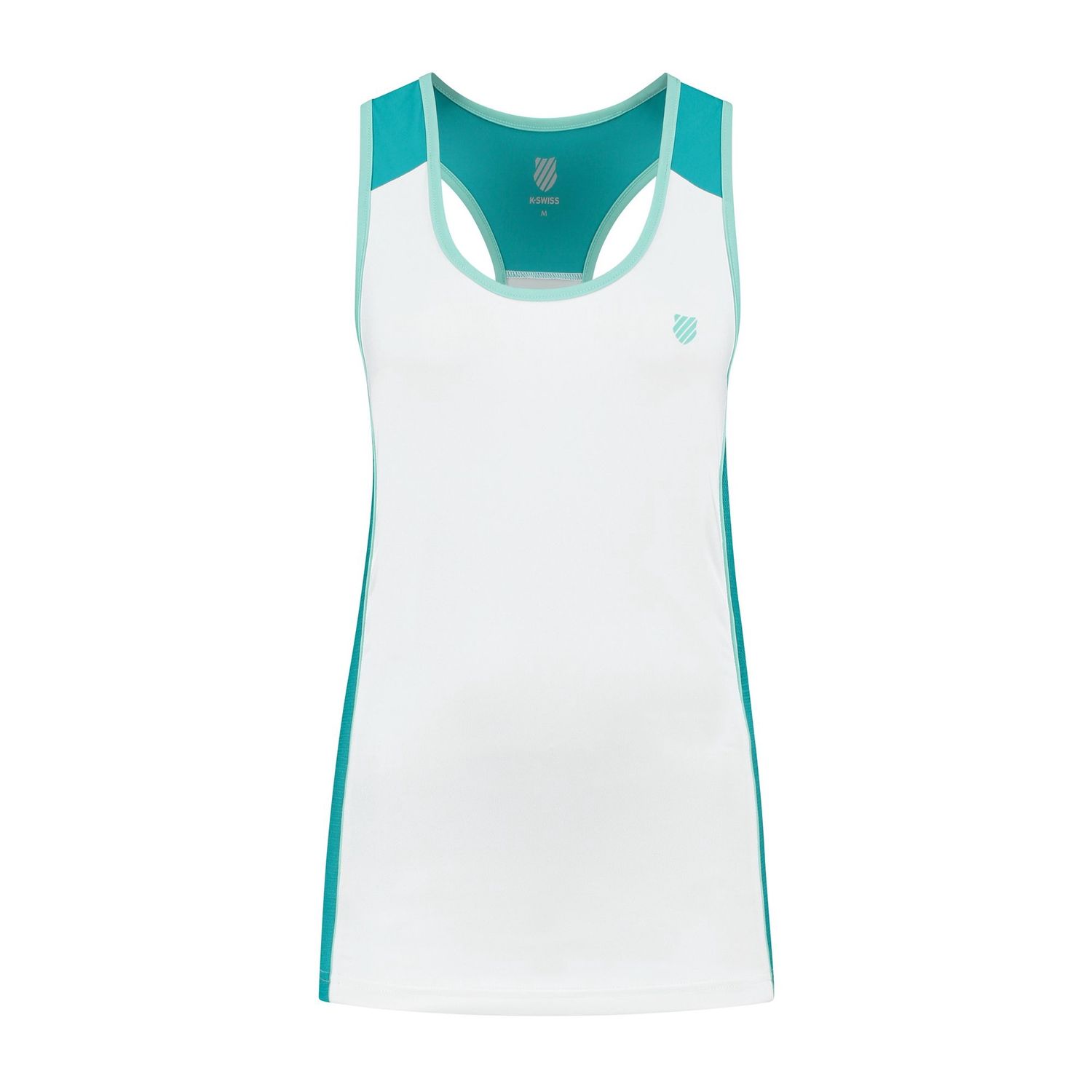K-Swiss Hypercourt Speed Tank - White/Algiers Blue