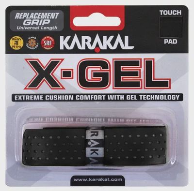 Karakal X-GEL Replacement Grip - Black