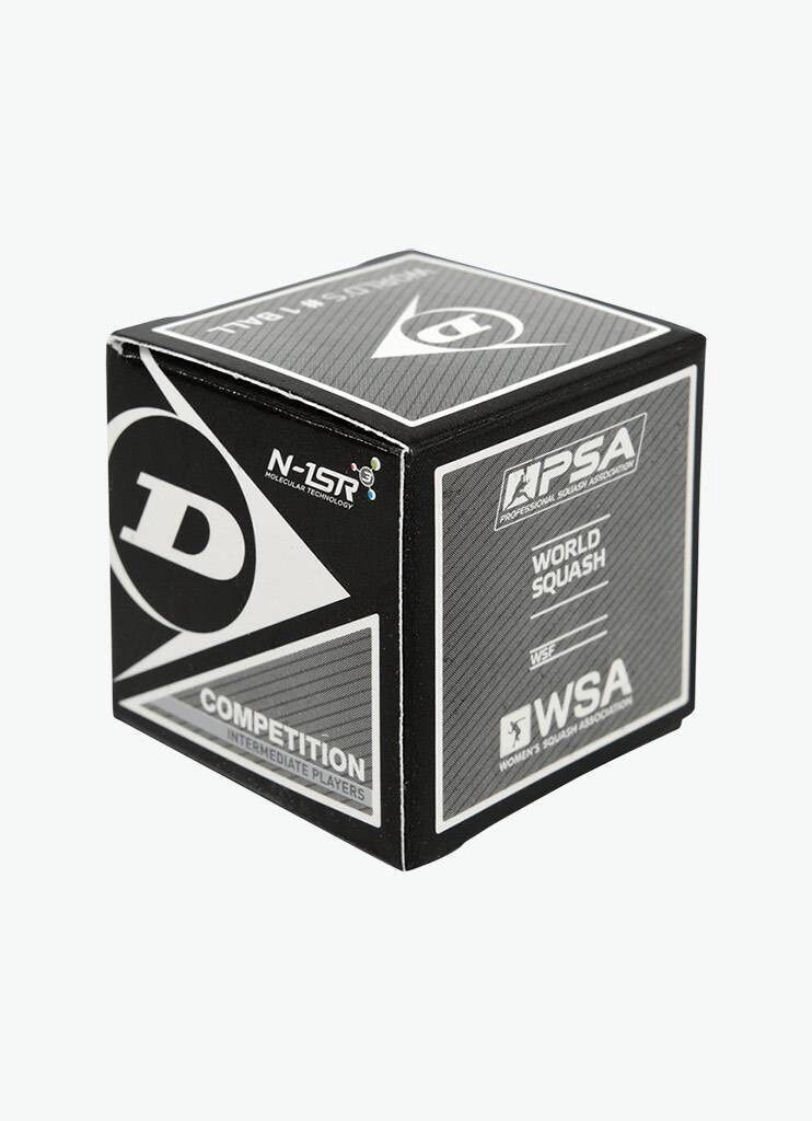 Dunlop Competition Squash Ball Single Yellow Dot