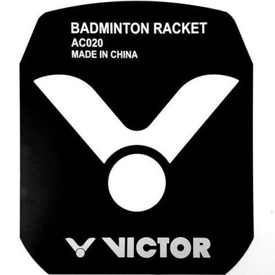 Victor Badminton Logo Stencil Card