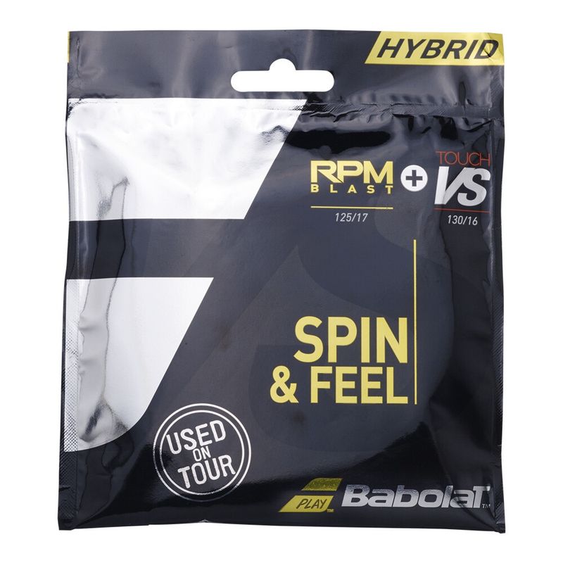 Babolat Hybrid RPM Blast 125 + VS 130 Tennis String Set