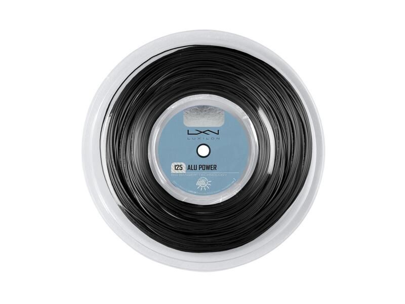 Luxilon Alu Power 125 Tennis String 200m Reel Black