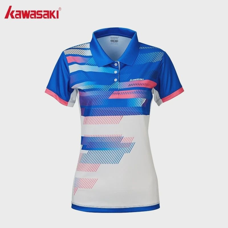 Kawasaki ST-R2201 Women&#39;s Tournament Polo - Blue