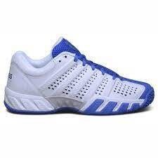 K Swiss Big Shot Light 2.5 Junior Tennis Shoes - White/Blue