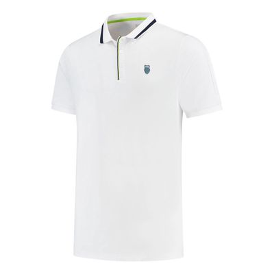 K-Swiss Hypercourt Men&#39;s Polo 6 - White