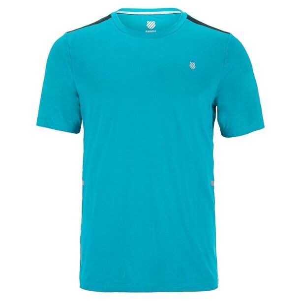 K-Swiss Hypercourt Mens Crew Tee 2 - Algiers Blue