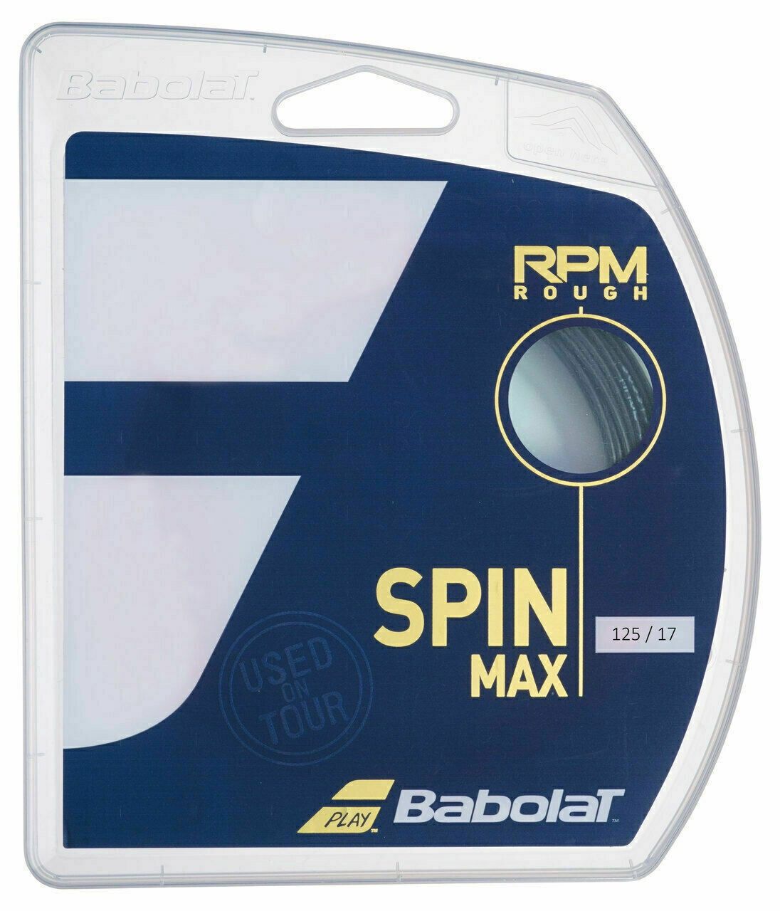 Babolat RPM Rough 125 Tennis String Set - Black