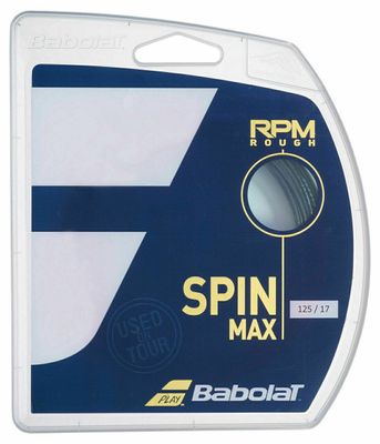 Babolat RPM Rough 125 Tennis String Set - Black