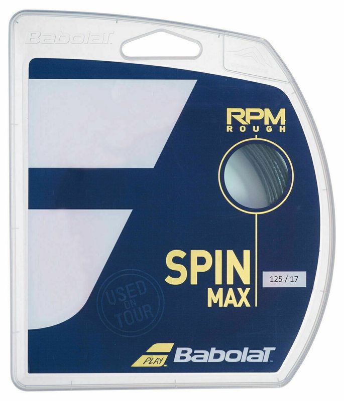 Babolat RPM Rough 125 Tennis String Set - Black
