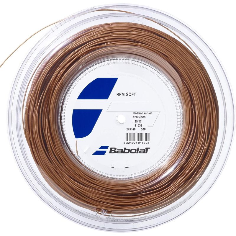 Babolat RPM Soft Tennis String 200m Reel - Radiant Sunset