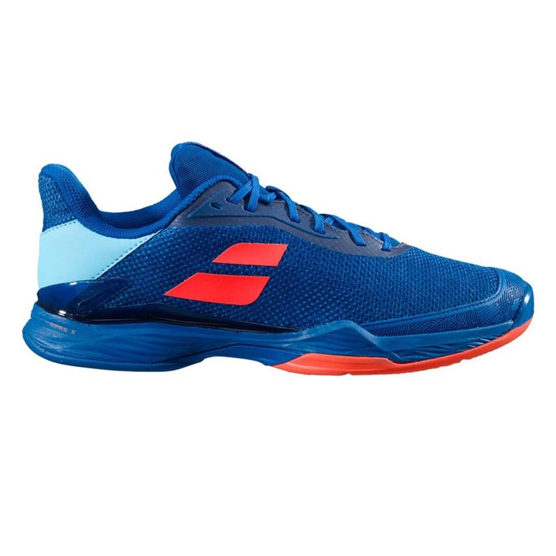 Babolat Jet Tere All Court Men&#39;s Tennis Shoes - Blue/Fluo Strike