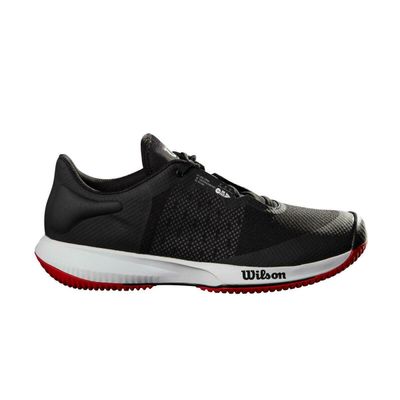 Wilson Kaos Swift Men&#39;s Tennis Shoes - Black/White/Red