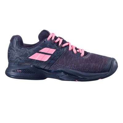 Babolat Propulse Blast AC Womens Tennis Shoes Black/Geranium Pink