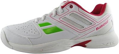 Babolat Pulsion BPM Junior Tennis Shoe- White / Pink