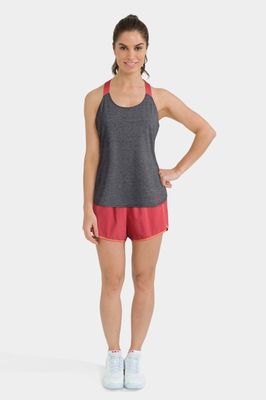 Wilson Competition Flecked Tank - Ebony
